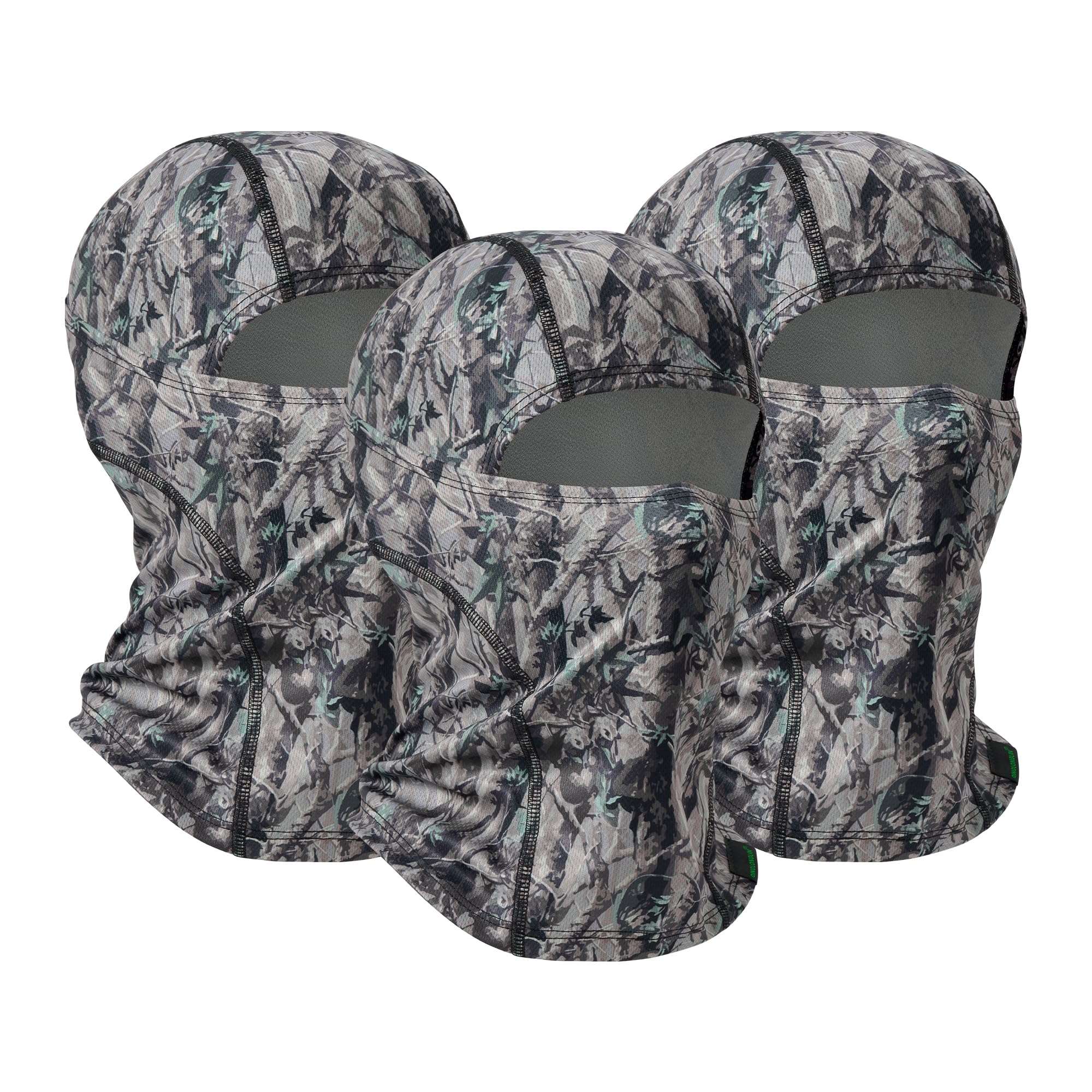 Balaclava Ski Mask 3 Pieces Full Face Cover for Men and Women Breathable Full Face Mask for Skiing Outdoor Sports